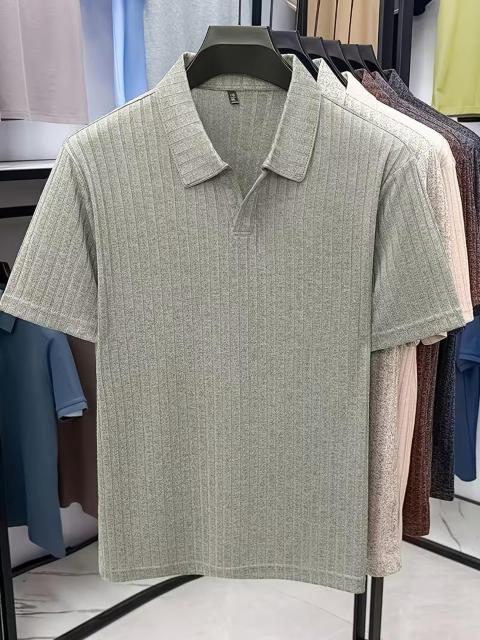 超お買い得2790円★オールドマネースタイル 縦縞ポロニットシャツ USAサイズM(日本サイズXL相当)ブラックグレー < 男性ファッション 超お買い得2790円★オールドマネースタイル 縦縞ポロニットシャツ USAサイズM(日本サイズXL相当)ブラックグレー < 男性ファッションの