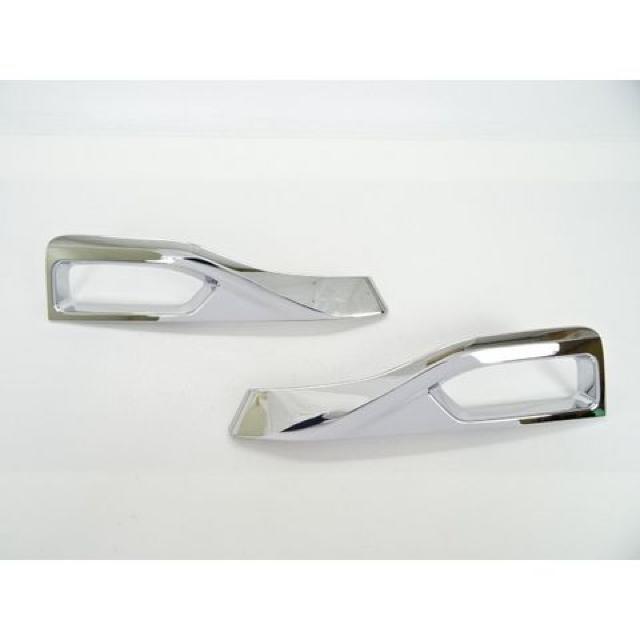 日産 クロームメッキ フォグライト フォグランプ カバー パネル ガーニッシュ リーフ LEAF ZE1 < 自動車/バイク 日産 クロームメッキ フォグライト フォグランプ カバー パネル ガーニッシュ リーフ LEAF ZE1 < 自動車/バイク