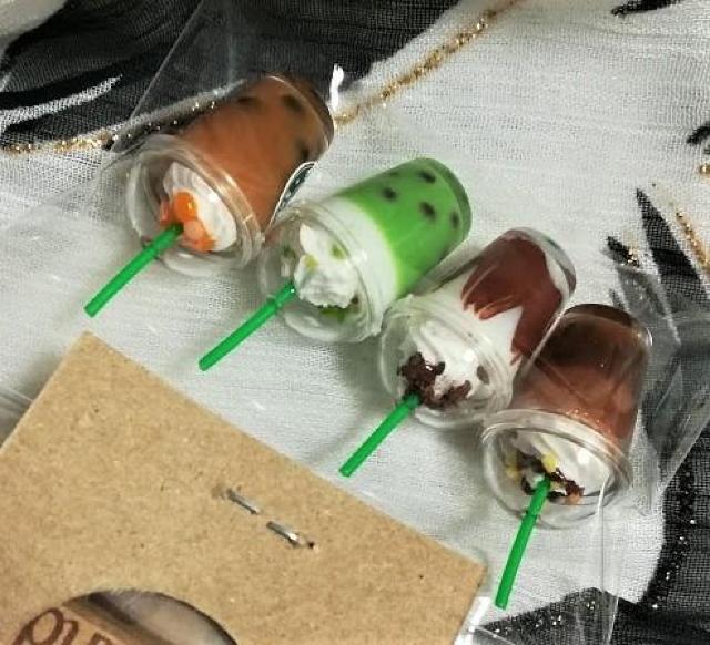 ミニチュア★スターバックス★タピオカ入り4種類セット★シルバニアやリカちゃんハウスにも★ドールハウスに★プチサイズ★スタバ★ < おもちゃ  ミニチュア★スターバックス★タピオカ入り4種類セット★シルバニアやリカちゃんハウスにも★ドールハウスに★プチサイズ★スタバ★ < おもちゃの