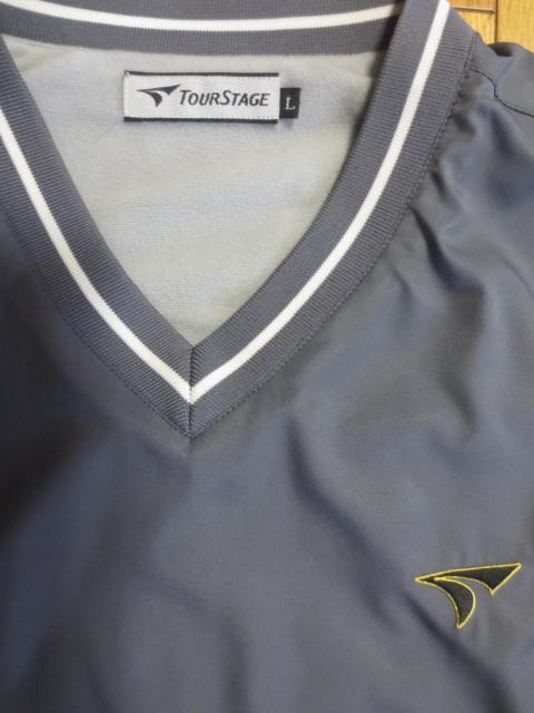 TOURSTAGE ツアーステージ ポリエステル 2WAY 上着 L ブリヂストンスポーツ < レジャー/スポーツ TOURSTAGE ツアーステージ ポリエステル 2WAY 上着 L ブリヂストンスポーツ < レジャー/スポーツの