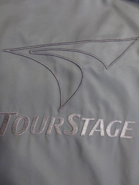 TOURSTAGE ツアーステージ ポリエステル 2WAY 上着 L ブリヂストンスポーツ < レジャー/スポーツ TOURSTAGE ツアーステージ ポリエステル 2WAY 上着 L ブリヂストンスポーツ < レジャー/スポーツの