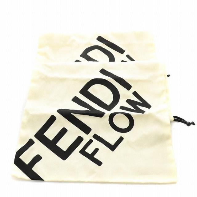 FENDI フェンディ フロー ロゴ スニーカー シューズ 27.0cm/メンズ 黒 ブラック 白 ホワイト < ブランド FENDI フェンディ フロー ロゴ スニーカー シューズ 27.0cm/メンズ 黒 ブラック 白 ホワイト < ブランドの