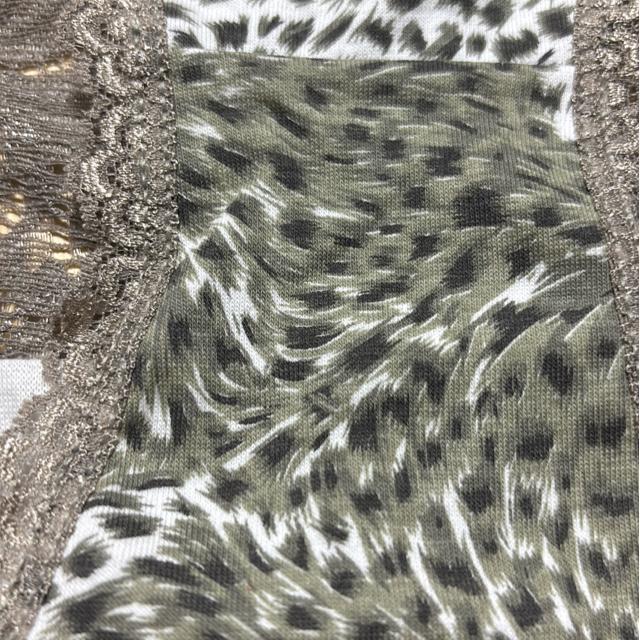 新品未着用タグ付き★4Lー5L対応 ヒップレース豹柄デザインショーツ★グレージュ < 女性ファッション  新品未着用タグ付き★4Lー5L対応 ヒップレース豹柄デザインショーツ★グレージュ < 女性ファッションの