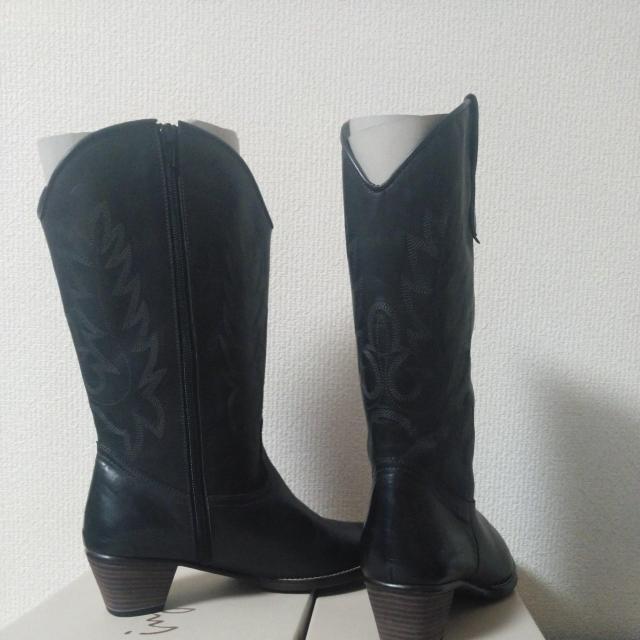 23区革製ミドルウエスタンブーツ 25cm相当 < 女性ファッション  23区革製ミドルウエスタンブーツ 25cm相当 < 女性ファッションの