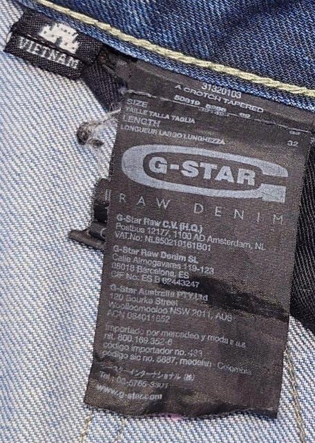 iG-STAR RAWW86A CROTCH TAPEREDW[X^[E_[Wfj̃fj  jt@bV 