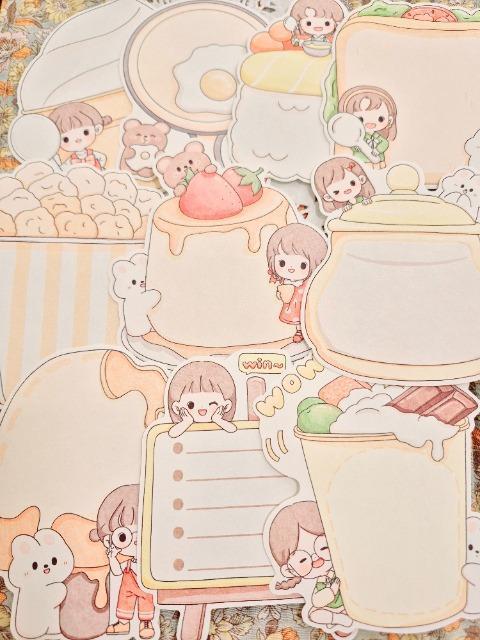 お裾分け☆女の子と食べ物メモ10枚☆ < インテリア/ライフ お裾分け☆女の子と食べ物メモ10枚☆ < インテリア/ライフの