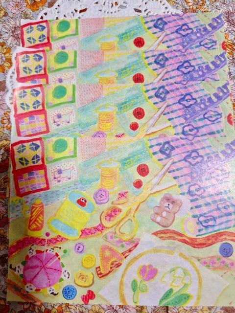 お裾分け☆ペーパーメッセージお裁縫メモ4枚☆ < インテリア/ライフ お裾分け☆ペーパーメッセージお裁縫メモ4枚☆ < インテリア/ライフの