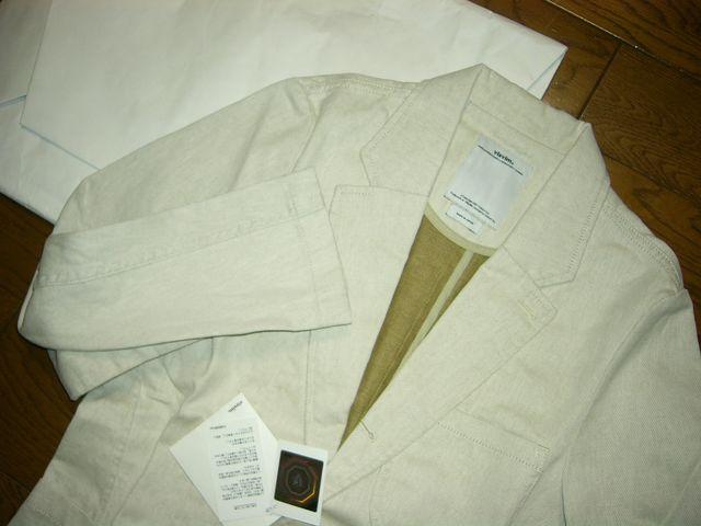 新品VISVIMヴィズヴィムブレザーS薄手テラードジャケット < ブランド  新品VISVIMヴィズヴィムブレザーS薄手テラードジャケット < ブランドの