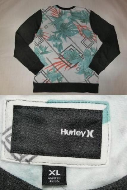 USA購入【Hurley】南国風ポケット付スウェットトレーナーUS XL < ブランド  USA購入【Hurley】南国風ポケット付スウェットトレーナーUS XL < ブランドの