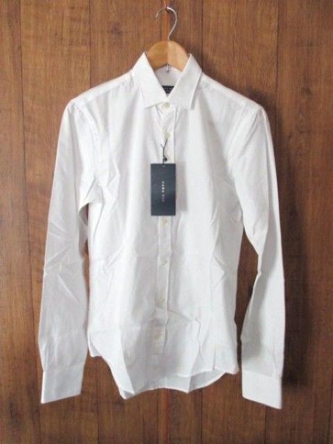 ☆ZARA/ザラ ドレスシャツ/ビジネスシャツ/メンズ/S/白☆新品 < ブランド  ☆ZARA/ザラ ドレスシャツ/ビジネスシャツ/メンズ/S/白☆新品  < ブランドの