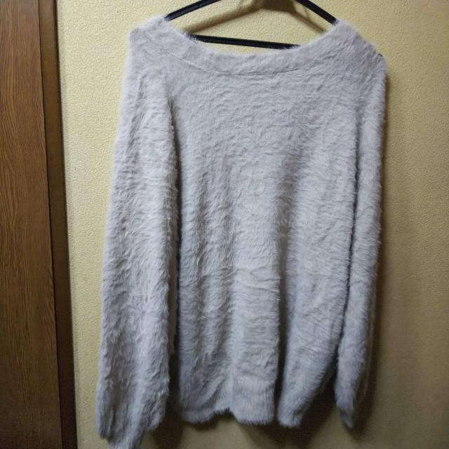 MillL★新品★モヘア風カーデ/ベージュ/M < 女性ファッション  MillL★新品★モヘア風カーデ/ベージュ/M < 女性ファッションの