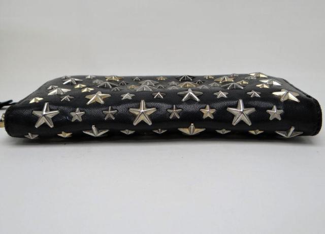 ジミーチュウ スタースタッズ ラウンドファスナー長財布 ブラック【送料無料】 < ブランド ジミーチュウ スタースタッズ ラウンドファスナー長財布 ブラック【送料無料】 < ブランドの