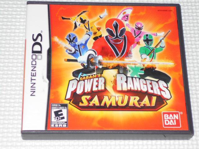 DS★POWER RANGERS SAMURAI 海外版 北米版 < ゲーム本体/ソフト  DS★POWER RANGERS SAMURAI 海外版 北米版  < ゲーム本体/ソフトの