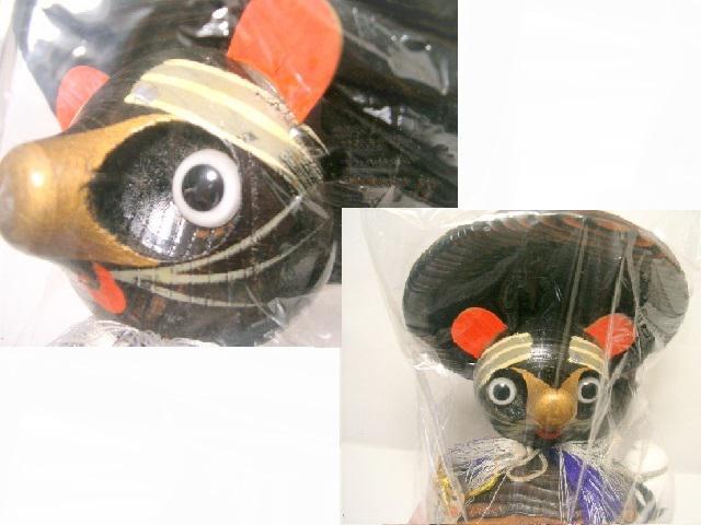 ◎現状品◆木製 <たぬき置物> < ホビー  ◎現状品◆木製 <たぬき置物> < ホビーの