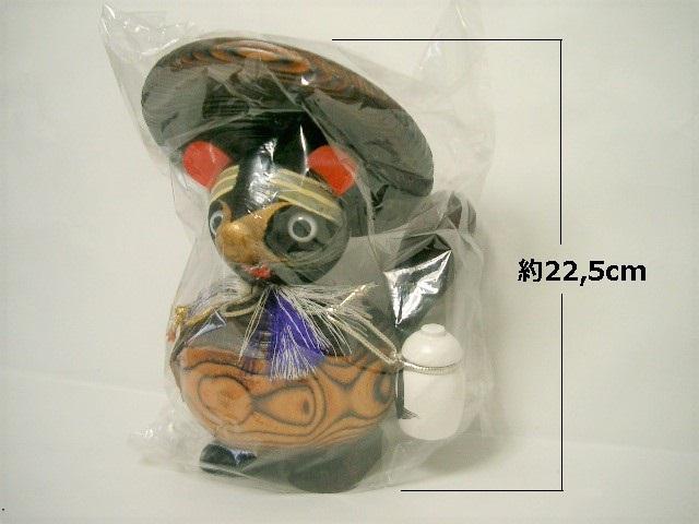 ◎現状品◆木製 <たぬき置物> < ホビー  ◎現状品◆木製 <たぬき置物> < ホビーの