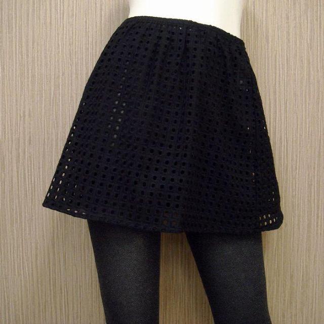 衝撃590円セール★レギンスやフィットネスにオーバースカート黒 < 女性ファッション  衝撃590円セール★レギンスやフィットネスにオーバースカート黒 < 女性ファッションの