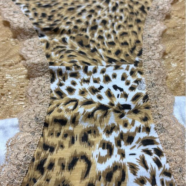 新品未着用タグ付き★4Lー5L対応レース豹柄デザインショーツ★濃ベージュ系 < 女性ファッション  新品未着用タグ付き★4Lー5L対応レース豹柄デザインショーツ★濃ベージュ系 < 女性ファッションの