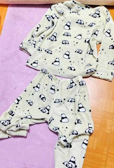 ◆パンダ柄 パジャマ上下 レディース 中古品 < 女性ファッション ◆パンダ柄 パジャマ上下 レディース 中古品 < 女性ファッションの