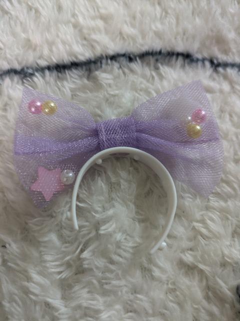 リカちゃん人形用 リボンカチューシャ < おもちゃ リカちゃん人形用 リボンカチューシャ < おもちゃの