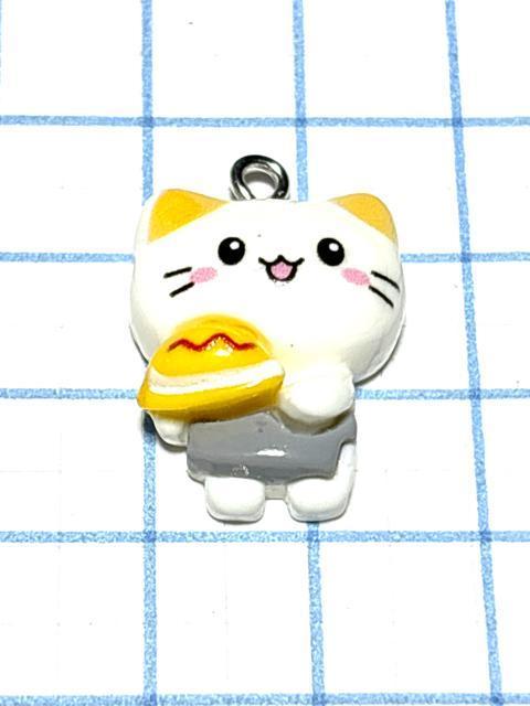 814 お料理ねこちゃん オムライス 1個 樹脂パーツ アクセサリーチャーム 猫 ネコ < ペット/手芸/園芸 814 お料理ねこちゃん オムライス 1個 樹脂パーツ アクセサリーチャーム 猫 ネコ < ペット/手芸/園芸の