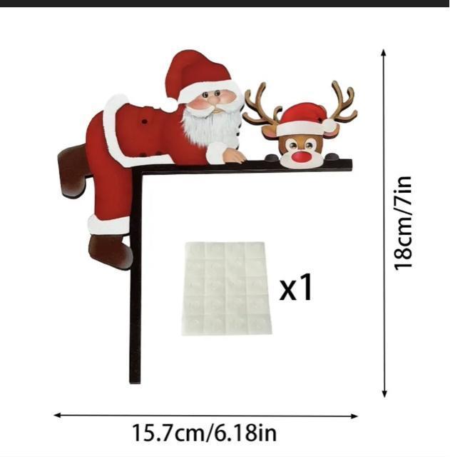 【新商品】【クリスマス特集】クリスマス 飾り ドアフレーム 装飾 オーナメント 木製 インテリア サンタクロース < インテリア/ライフ 【新商品】【クリスマス特集】クリスマス 飾り ドアフレーム 装飾 オーナメント 木製 インテリア サンタクロース < インテリア/ライフの