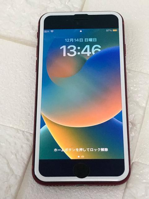 iphone8(PRODUCT)RED  (IOS16.7.11) SIM���b�N����  �� �Ɠd/AV�� 