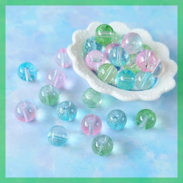 �w����100�ψꁥ�x�����t�����E���h�r�[�Y���N���A�J���[�R�F��25���嗱10mm���K���X��  �� �y�b�g/��|/���|�� 