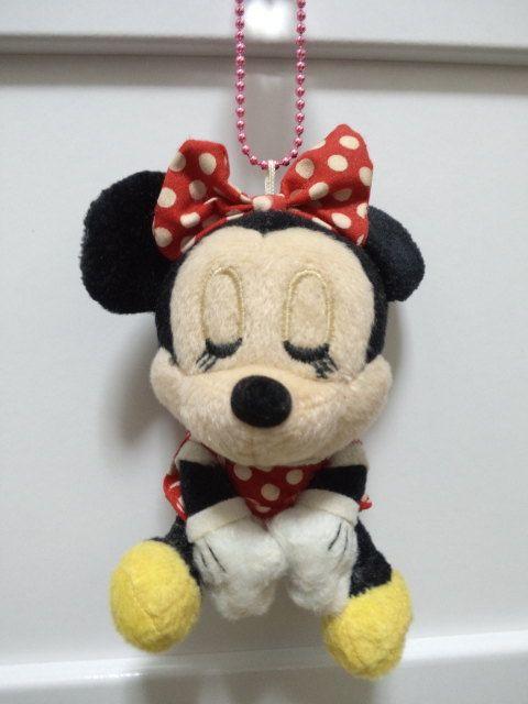 新品 ミニー ボールチェーン付きミニぬいぐるみ キーホルダー < おもちゃ  新品 ミニー ボールチェーン付きミニぬいぐるみ キーホルダー  < おもちゃの