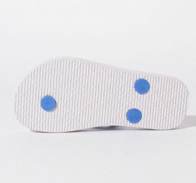 セール●歩きやすいサンダル●ベネトン●ロゴ入りボーダー●24cm●ピンク×白ホワイト×水色ブルー < ブランド  セール●歩きやすいサンダル●ベネトン●ロゴ入りボーダー●24cm●ピンク×白ホワイト×水色ブルー < ブランドの