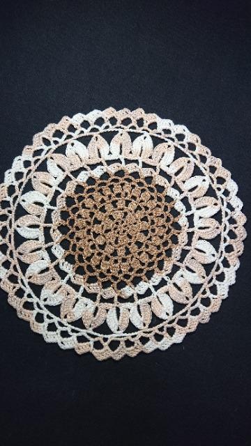 ★レース手編みのドイリー★ブラウンmix★新品未使用★送料込★ < ペット/手芸/園芸  ★レース手編みのドイリー★ブラウンmix★新品未使用★送料込★  < ペット/手芸/園芸の
