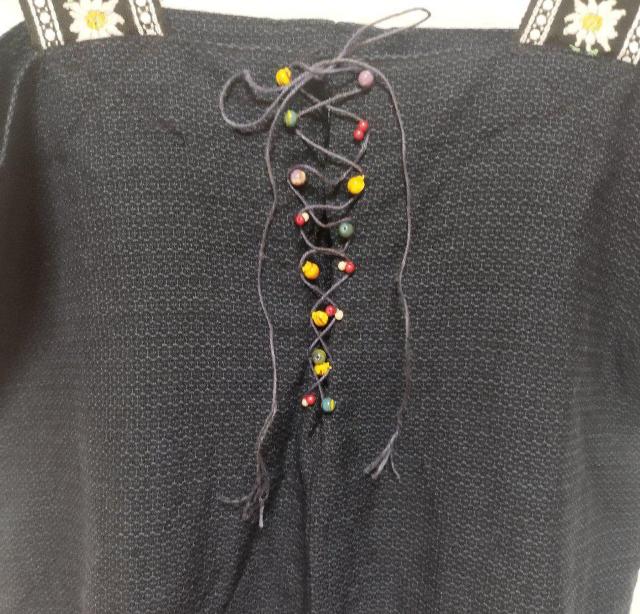 紺 大島紬 着物 リメイク オールインワン ワンピース ジャンパースカート < 女性ファッション  紺 大島紬 着物 リメイク オールインワン ワンピース ジャンパースカート < 女性ファッションの