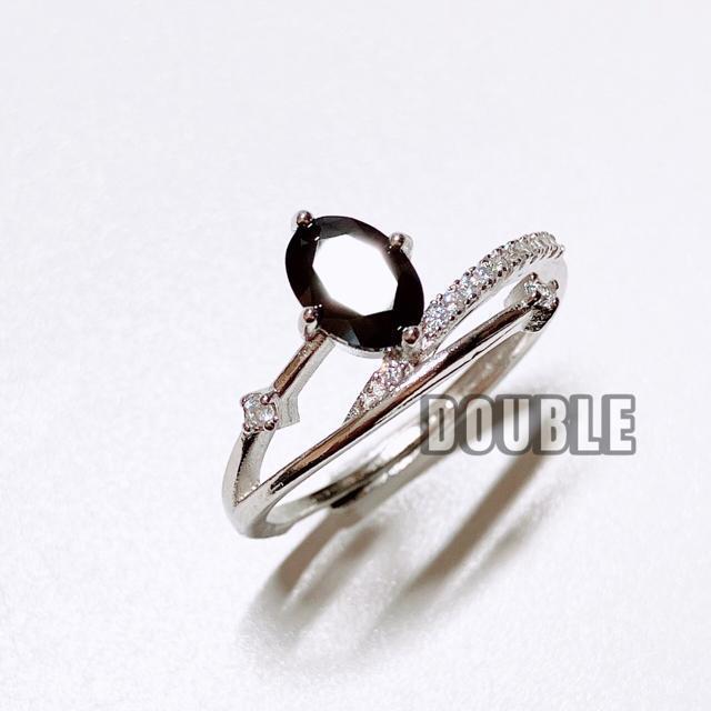1ct 高品質 ブラックスピネル リング < 女性アクセサリー/時計  1ct 高品質 ブラックスピネル リング  < 女性アクセサリー/時計の