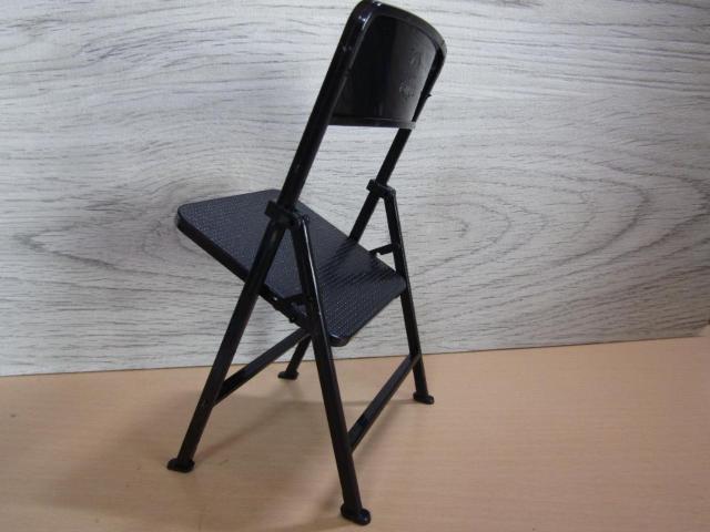 ●1/6スケールGIジョークールガール専用 折りたたみ式パイプ椅子 BLACK 灰皿付き 新品未開封品! < ホビー  ●1/6スケールGIジョークールガール専用 折りたたみ式パイプ椅子 BLACK 灰皿付き 新品未開封品! < ホビーの