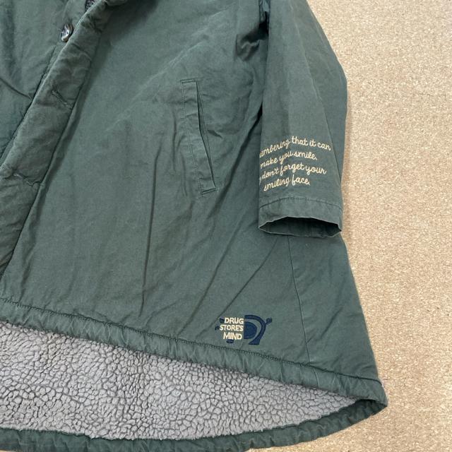 ドラッグストアーズ 厚手アウター ジャンパー コート カーキ < 女性ファッション  ドラッグストアーズ 厚手アウター ジャンパー コート カーキ < 女性ファッションの