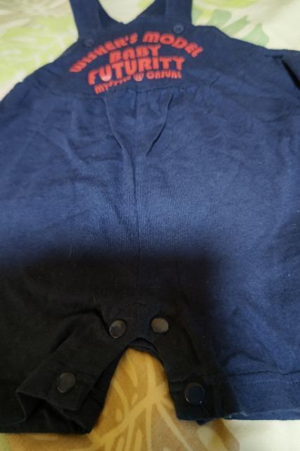 ★新品紺ベビーオーバーオール80 < キッズ/ベビー  ★新品紺ベビーオーバーオール80 < キッズ/ベビーの