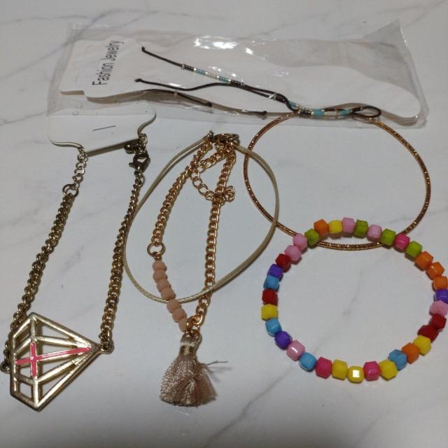 ブレスレット&アンクレットセット < 女性アクセサリー/時計  ブレスレット&アンクレットセット  < 女性アクセサリー/時計の