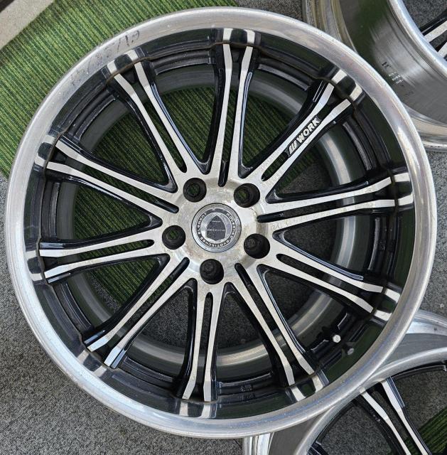 [ WORK SCHWERTA~zC[19C`8.5J 9.5J +35 +45 pcd114.3 zC[̂4{  /oCN