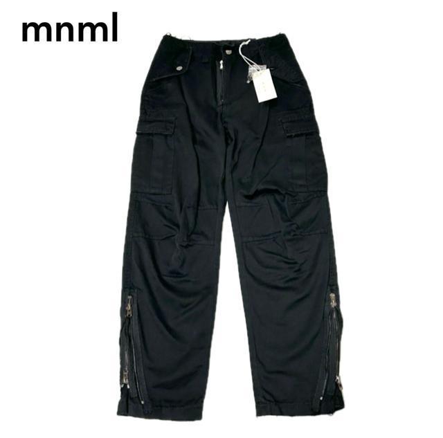 新品 mnml ミニマル ZIPPER DENIM CARGO PANTS 28 < 男性ファッション  新品 mnml ミニマル ZIPPER DENIM CARGO PANTS 28  < 男性ファッションの