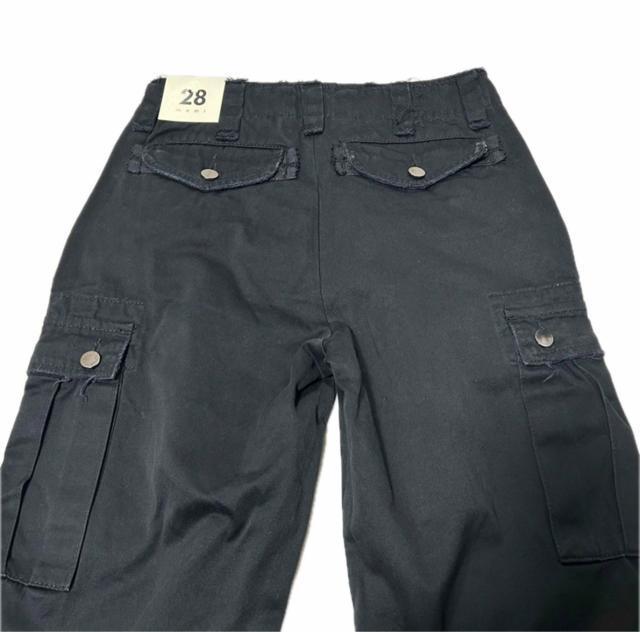 新品 mnml ミニマル ZIPPER DENIM CARGO PANTS 28 < 男性ファッション  新品 mnml ミニマル ZIPPER DENIM CARGO PANTS 28 < 男性ファッションの