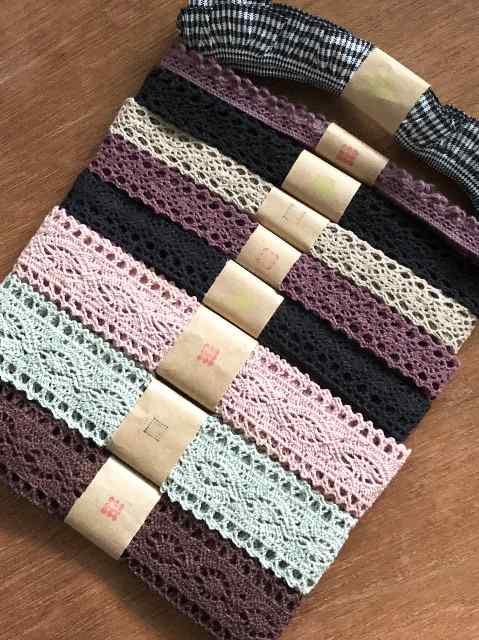 〈万能9種類set〉トーションレース・フリルレース(合計9m)バッグ・小物 < ペット/手芸/園芸  〈万能9種類set〉トーションレース・フリルレース(合計9m)バッグ・小物 < ペット/手芸/園芸の