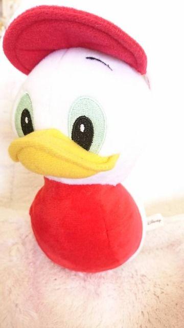 Disney/ディズニー/ドナルドダック甥/三つ子のアヒル/ヒューイ赤洋服ぬいぐるみ < おもちゃ  Disney/ディズニー/ドナルドダック甥/三つ子のアヒル/ヒューイ赤洋服ぬいぐるみ < おもちゃの