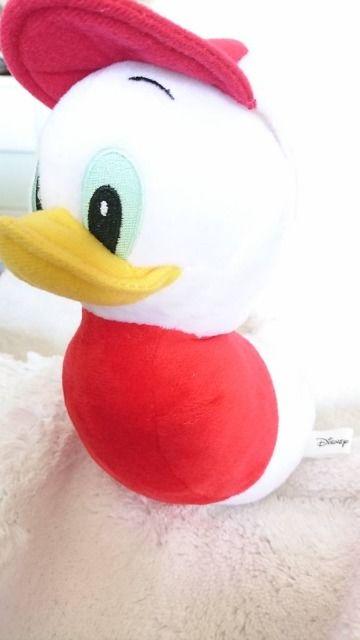 Disney/ディズニー/ドナルドダック甥/三つ子のアヒル/ヒューイ赤洋服ぬいぐるみ < おもちゃ  Disney/ディズニー/ドナルドダック甥/三つ子のアヒル/ヒューイ赤洋服ぬいぐるみ < おもちゃの