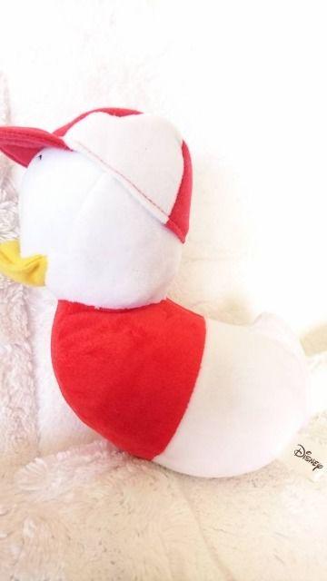 Disney/ディズニー/ドナルドダック甥/三つ子のアヒル/ヒューイ赤洋服ぬいぐるみ < おもちゃ  Disney/ディズニー/ドナルドダック甥/三つ子のアヒル/ヒューイ赤洋服ぬいぐるみ < おもちゃの