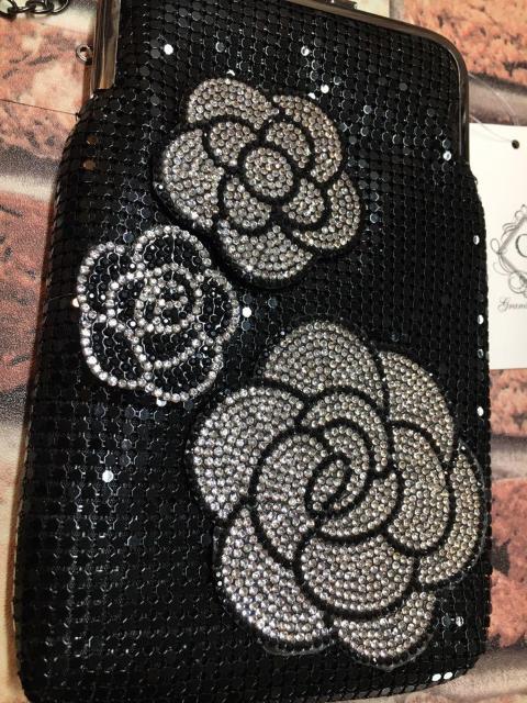 ゴージャスなライーンストーン!ショルダーポーチ1個3300円が < 女性ファッション  ゴージャスなライーンストーン!ショルダーポーチ1個3300円が < 女性ファッションの