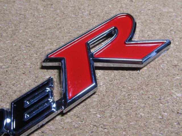 ●TYPE R タイプ アール ABS製 軽量タイプの凹凸着色仕上げエンブレム < 自動車/バイク ●TYPE R タイプ アール ABS製 軽量タイプの凹凸着色仕上げエンブレム < 自動車/バイク