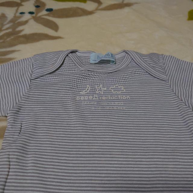 bebeU・ティーシャツ・60 < キッズ/ベビー bebeU・ティーシャツ・60 < キッズ/ベビーの