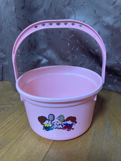 1609.昭和レトロなミニバケツ☆ピンク < おもちゃ  1609.昭和レトロなミニバケツ☆ピンク  < おもちゃの