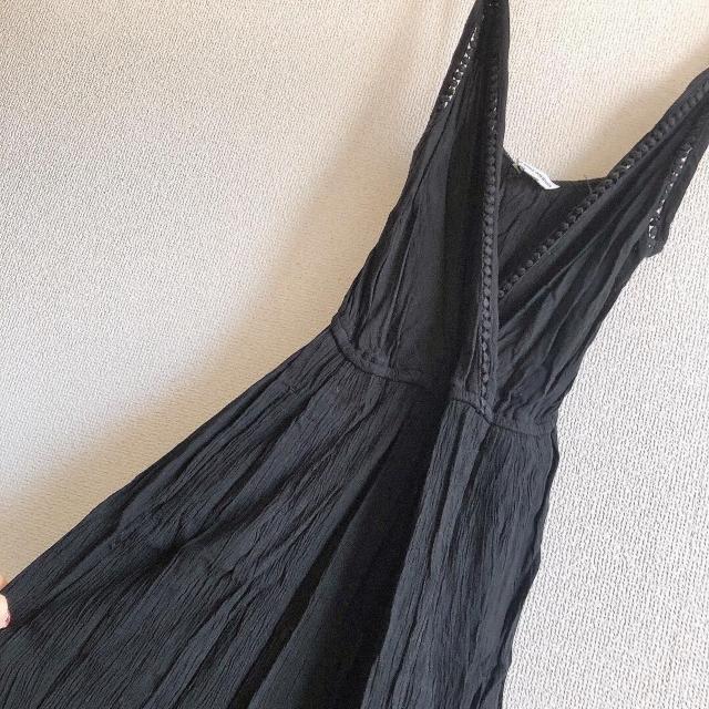 ◆American Eagle/アメリカンイーグル◆オールインワン★ブラックXS*リゾートコーデ♪ < ブランド  ◆American Eagle/アメリカンイーグル◆オールインワン★ブラックXS*リゾートコーデ♪ < ブランドの