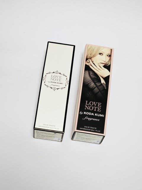 (86) 倖田來未 LOVE NOTE 香水 空箱 2つセット < タレントグッズ  (86) 倖田來未 LOVE NOTE 香水 空箱 2つセット  < タレントグッズの