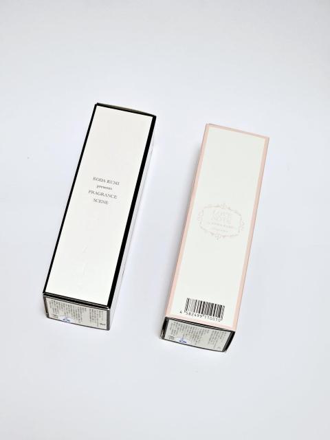 (86) 倖田來未 LOVE NOTE 香水 空箱 2つセット < タレントグッズ  (86) 倖田來未 LOVE NOTE 香水 空箱 2つセット < タレントグッズの